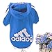 Large Dog Hoodies,Rdc Pet Apparel, Fleece Adidog Basic Hoodie Sweater, Cotton Jacket Sweat shirt Coat from 3XL to 9XL (9XL, Blue)