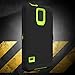 Galaxy S5 Case, ToughBox® [Armor Series] [Shock Proof] [Black | Lime] for Samsung Galaxy S5 Case [Built in Screen Protector] [With Holster & Belt Clip] [Fits OtterBox Defender Series Belt Clip]