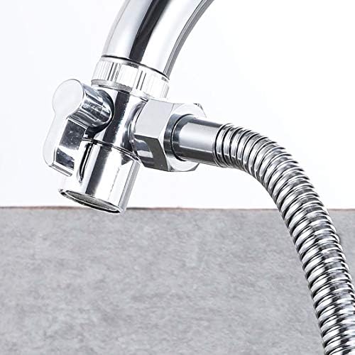 Umirio Kitchen Faucet Diverter Valve Sink Faucet Splitter Adapter Hose Faucet Connector For Water Diversion Washing Extension For Faucet Aerator Replacement Brass 15 16 X 55 64 Chrome Buy Online At Best Price In