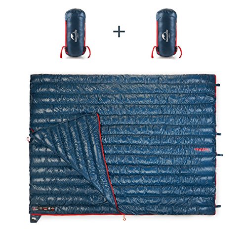 image for Naturehike 1.28lbs Ultralight 800 Fill Power Goose Down Sleeping Bag -