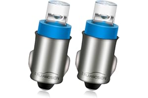 Ruiandsion BA7S Instrument LED Light F3 1 LED 12V DC Blue Car Mini Bulbs Lamps Led Car Instrument Light Warning lamp,Non-pola