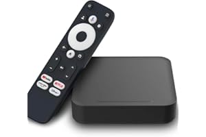 RockTek GT1 – 4K UHD Streaming Box with Dolby Vision, Dolby Atmos, Voice Remote, and Wireless Casting Support