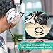 LASMEX Headphone Aux Cablewith Mic and Remote Compatible with Bose QuietComfort QC35ii QC35 OE2 OE2i AE2 Soundlink Soundtrue, Audio-Technica, Android Devices and More (for Androids, 1-Pack, Black)