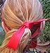 Red Satin Ribbon. High End Double Face Spool. 1 Inch 50 Yards Roll by Drency Ribbons