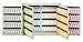 Acrimet Key Cabinet Organizer 256 Positions with Lock (Wall Mount) (256 Multicolored Tags Included) (Beige Cabinet)