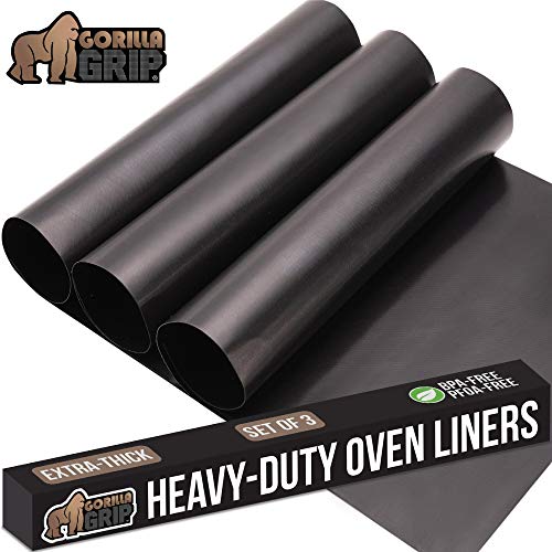 Gorilla Grip Premium 23 x 16.25 Inch Kitchen Oven Liner, PFOA and BPA