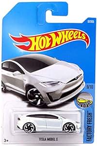 Amazon.com: Hot Wheels 2017 Factory Fresh Tesla Model X 97 ...