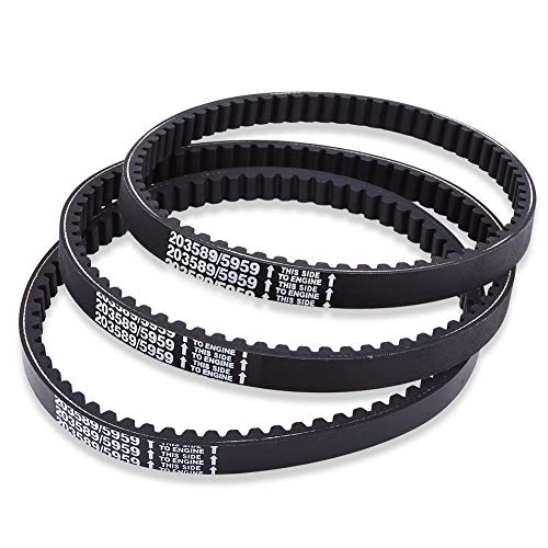Drive Clutch Belt,30 Series Go Kart Drive Belt for Replaces Manco 5959/Comet 203589(Pack of 3)