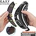 OutdoorMaster Ski Goggles PRO - Frameless, Interchangeable Lens 100% UV400 Protection Snow Goggles for Men & Women (Black Frame VLT 18% Grey Lens with Full REVO Green and Free Protective Case)