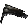 Evan Fischer Front Fender Comptible with Toyota RAV4 2013-2018, Primed, Steel, With Molding Holes, North America Built Vehicle, Passenger Side