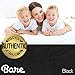 Bare Home Fleece Blanket - Twin/Twin Extra Long - Ultra-Soft Lightweight for Bed, Sofa, and Couch - Luxury Microplush - Cozy Warm Blanket (Twin/Twin XL, Black)