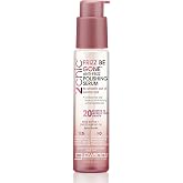 GIOVANNI 2chic Frizz Be Gone Anti-Frizz Polishing Serum, 2.75 oz | Natural Hair Smoothing Formula with Shea Butter &amp; Sweet Almond Oil, No Parabens, Color Safe Hair Oil Serum
