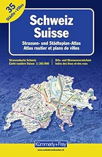 Download Atlas routiers : Suisse, 35 villes (atlas à spirales) PDF