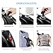 AICOK Clothes Steamer, 20S Fast Heat-up Garment Steamer, 200mL Powerful Handheld Steamer, Travel Steamer with Pouch and Brush