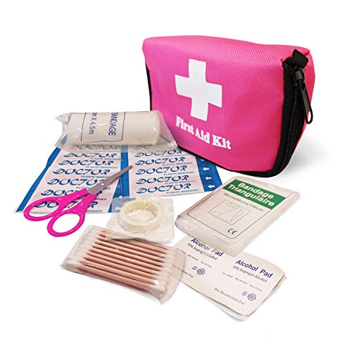 Pretty Pink Roadside Kit Pink Emergency Kit for Teen Girls and Women