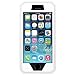 AMZER Full Body Hybrid Case with Built-in Screen Protector for iPhone 5/ 5S, iPhone SE - White