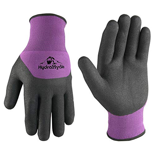 Women's LatexCoated Grip Winter Gloves for Cold Weather, Medium (Wells
