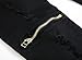 Boy's Black Slim Fit Skinny Jeans Ripped Elastic Waist Pants with Zipper for Kids,Black,14 Slim