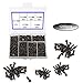 newlng 1200pcs Small Screws Phillips Flat Head Cross Self Tapping Tiny Screw Cabinet Electronic Accessories Screw Multifunctional DIY Micro Woodworking Screws Set Bronze