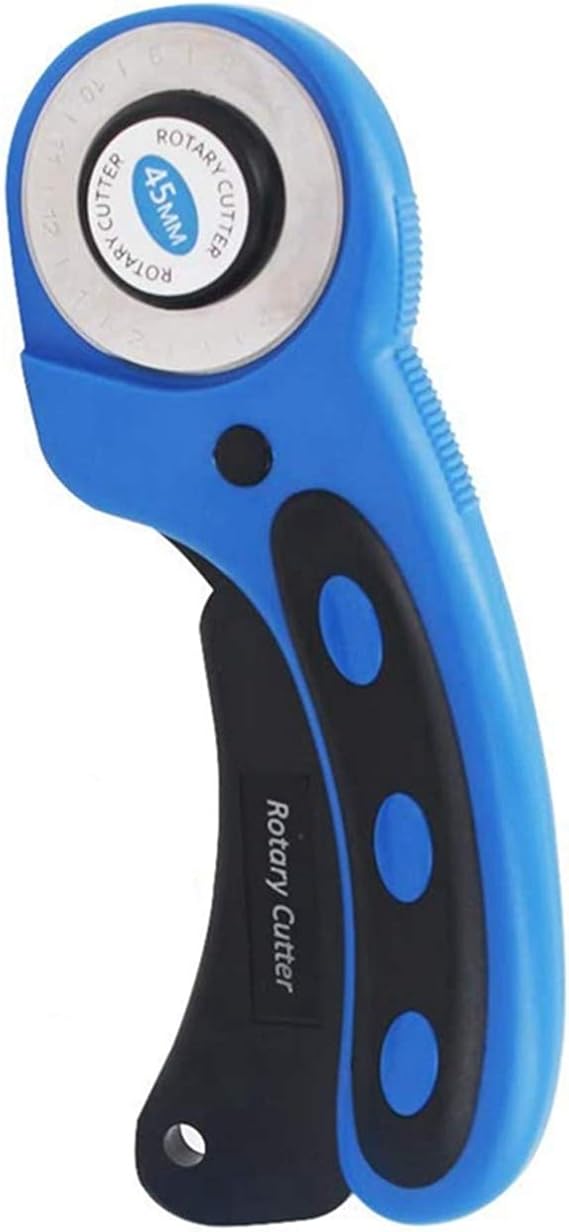 45mm Rotary Cutter with 7 Pcs Rotary Blade for Cutting
