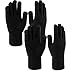 Novawo 2pairs Unisex Winter Warm Gloves Touchscreen Gloves Knit Gloves Texting Gloves for Men Women