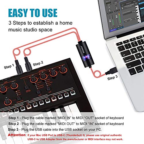 1 Converter+HOSONGIN+Interface+Professional+Keyboard