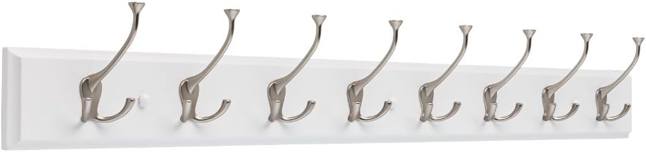 Best Five Hook White Coat Rack