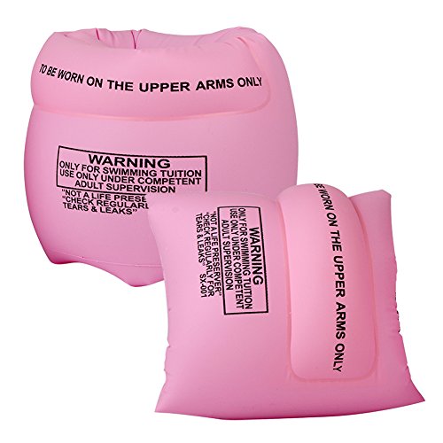 SUP Kayak Accessories Swim Arm Bands Floatation Sleeves Ring Swim Tube Emergency Survival Kit - 2 Packs Pro Inflatable Floats for Adult and Kids, Water Wings Swimming Belts Training Equipment Aid