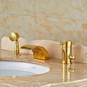 U-Enjoy Araña Oro Polaco 3Pcs De Hidromasaje Cubierta De Calidad