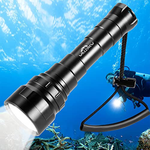 Willcrew DX60 Dive Lights 6000 Lumen, Professional