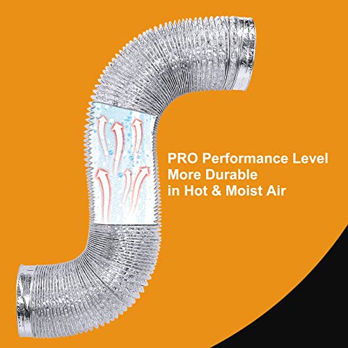 Heavy Duty 4"Flexible Dryer Vent Exhaust Duct Hose 3 Feet photo 10