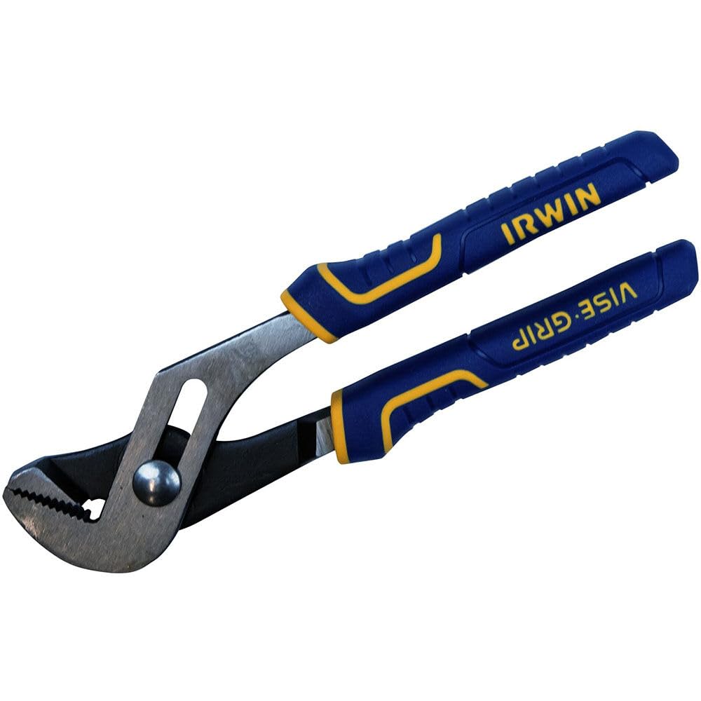 IRWIN Tools Vise-Grip Plier, Groove Joint, Straight Jaw, 8-Inch (4935320)