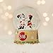 Disney Mickey Mouse & Minnie Mouse Snowglobe- Holiday 2016