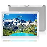 CHAOHENG 10.1 Inch Tablet,Octa Core,RAM 4GB,ROM 64GB,1280X800 HD IPS,3G Dual SIM Wcdma+GSM Phone,8.0MP Camera,Android 7.0-Silver