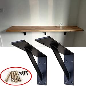 NWHJ Estantes para Pared Soporte Triangular, Diseño Servicio Pesado