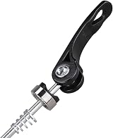 HJUWANG 1 Pair Bike Quick Release Skewer Front Rear Hub Ultralight Black view 6