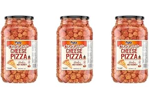 Utz Cheese Pizza Mike’s Hot Honey Cheese Balls 14.5 oz Barrel, 3 pack