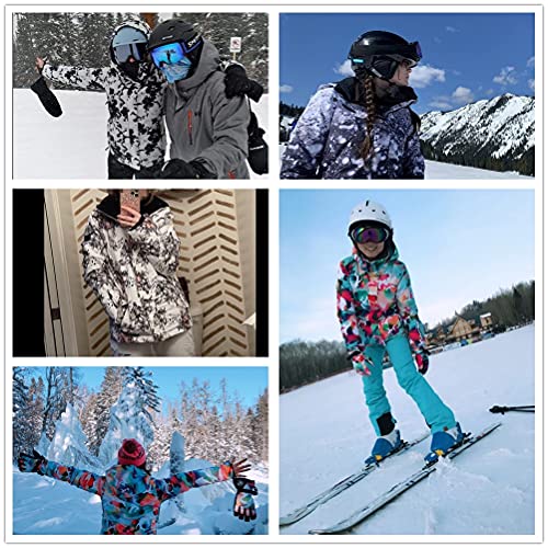 SMN Snow Jacket Womens Ski Jacket and Pants Ski Coat Women Snowboard