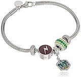 HARRY POTTER Stainless Steel Beaded Bundle Charm Bracelet