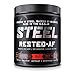 Steel Supplements Rested-AF Post Workout Recovery Aid Promotes Deep Sleep and Muscle Recovery 30 Servings Fruit Punch