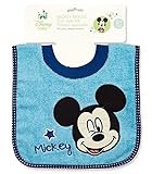 Mickey Mouse Terrycloth Pullover Baby Bib