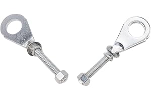 for Motorcycle Rear Chain Adjuster Set with Locking Nuts Compatible with Qa50 Z50 1972-78 Z50r 1979-99 Ct70/ct70h Sl70 Xl70 X