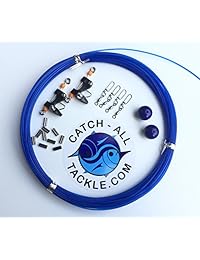 Catch All Tackle Outrigger Kit de Aparejo   Línea, bolas, clips, broches y crimps
