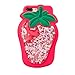 Squidgy Glitter Liquid Floating Stars Red Strawberry Case for iPhone 7 Plus 7+ 8Plus 5.5