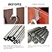 BESTOMZ 12pcs Over Door Hanger, Stainless Steel Over Door Hooks Cabinet Draw Clothes Hanger
