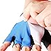 WOLFBIKE Non-Slip Gel Pad Gloves Cycling Riding Gloves,Blue,XL(9-10cm)
