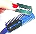 ALAZCO Pet DOG CAT Hair Trimmer With COMB 2 Razor Cutting NEW Noise Buzz Free BLUE