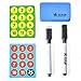 AGPTEK Soccer Coach Board Set with a Whistle & Carrying Bag, Football Folding Magnetic Tactic Marker Board, Marker Pen and Eraser for Strategy Guiding (Soccer Magnetic Coaching Board)