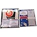 JAM Paper Airmail Stationery Set - Small - 22 Onion Skin Paper Sheets (6