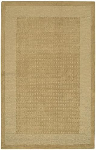 Nourison Westport Sand Rectangle Area Rug, 5-Feet by 8-Feet (5' x 8')